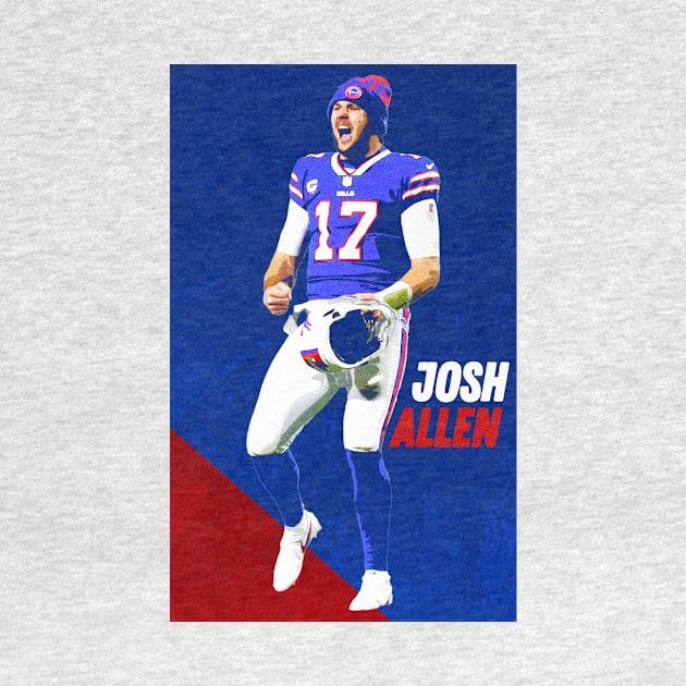 Josh Allen Buffalo Bills by VictorVV